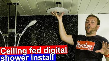HOW TO FIT CEILING FED DIGITAL SHOWER - Mira Mode Maxim Review