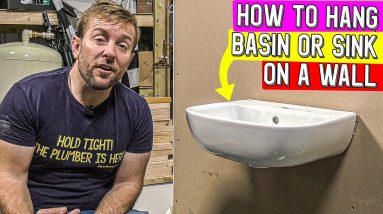 HOW TO FIX A SINK OR BASIN TO A WALL - SinkFix review